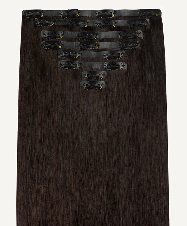 Remy Seamless Clip-In Hair Extensions 100g – Straight